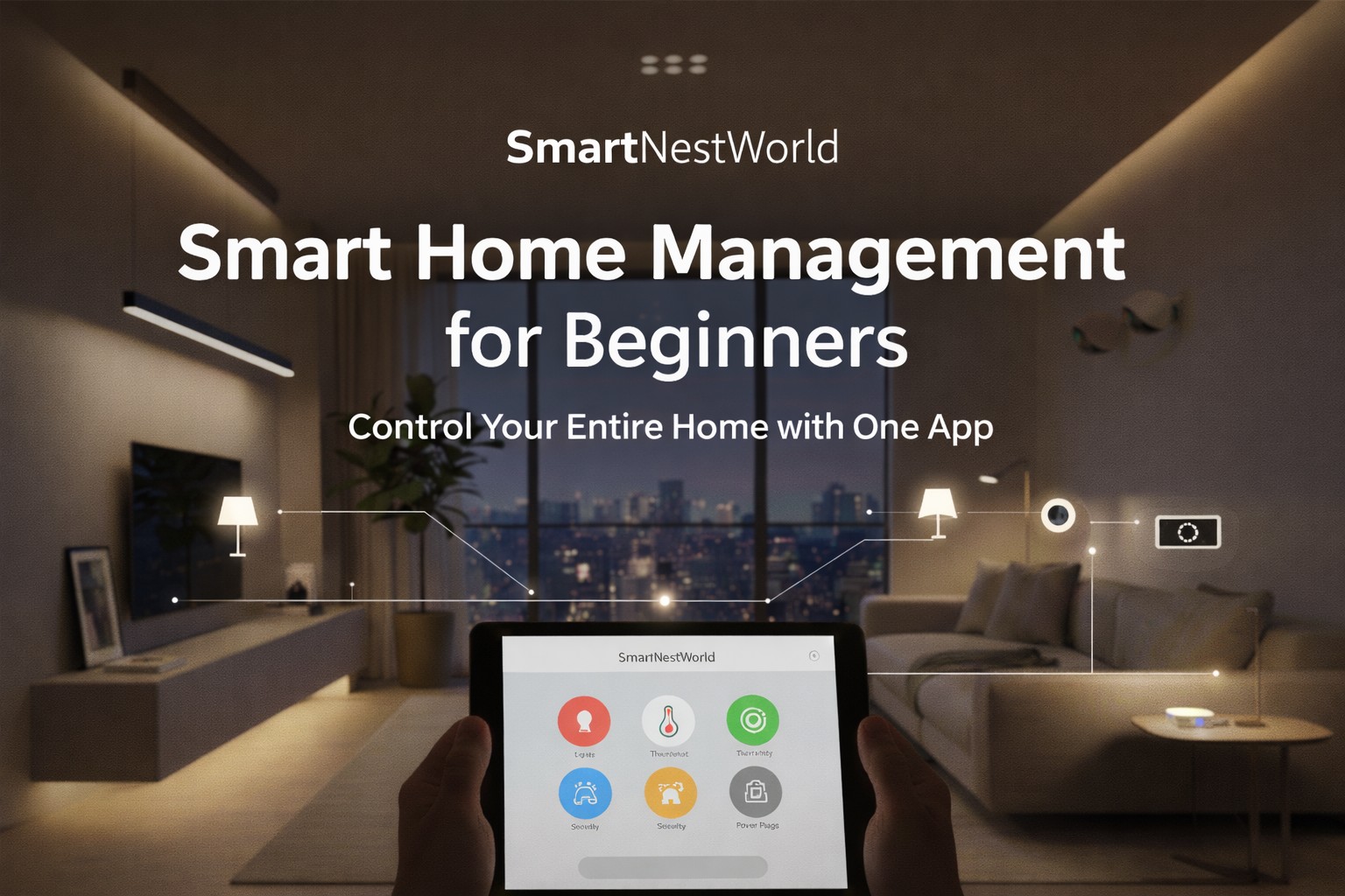 smart home management for beginneres