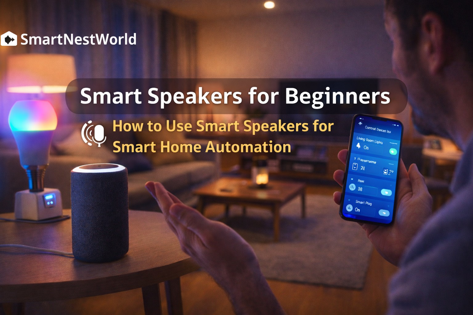 How to Use Smart Speakers for Smart Home Automation: A Beginner’s Guide Smart speakers for smart home automation