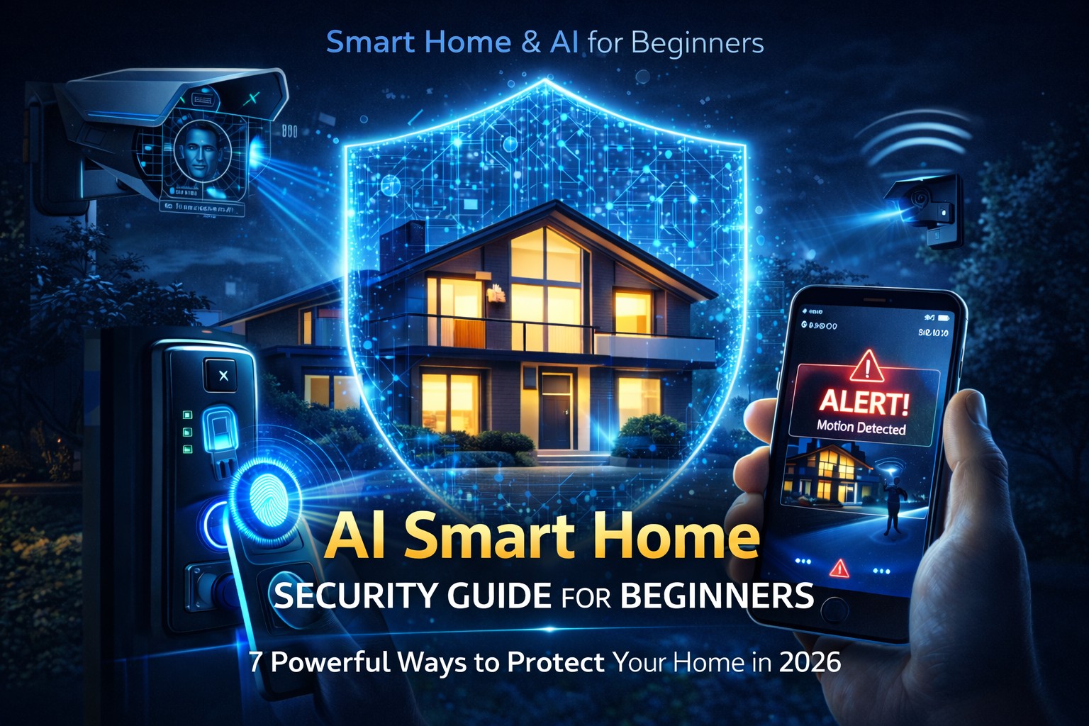 AI Smart Home Security Guide for Beginners: 7 Powerful Ways to Protect Your Home in 2026 AI Smart Home Security Guide for Beginners
