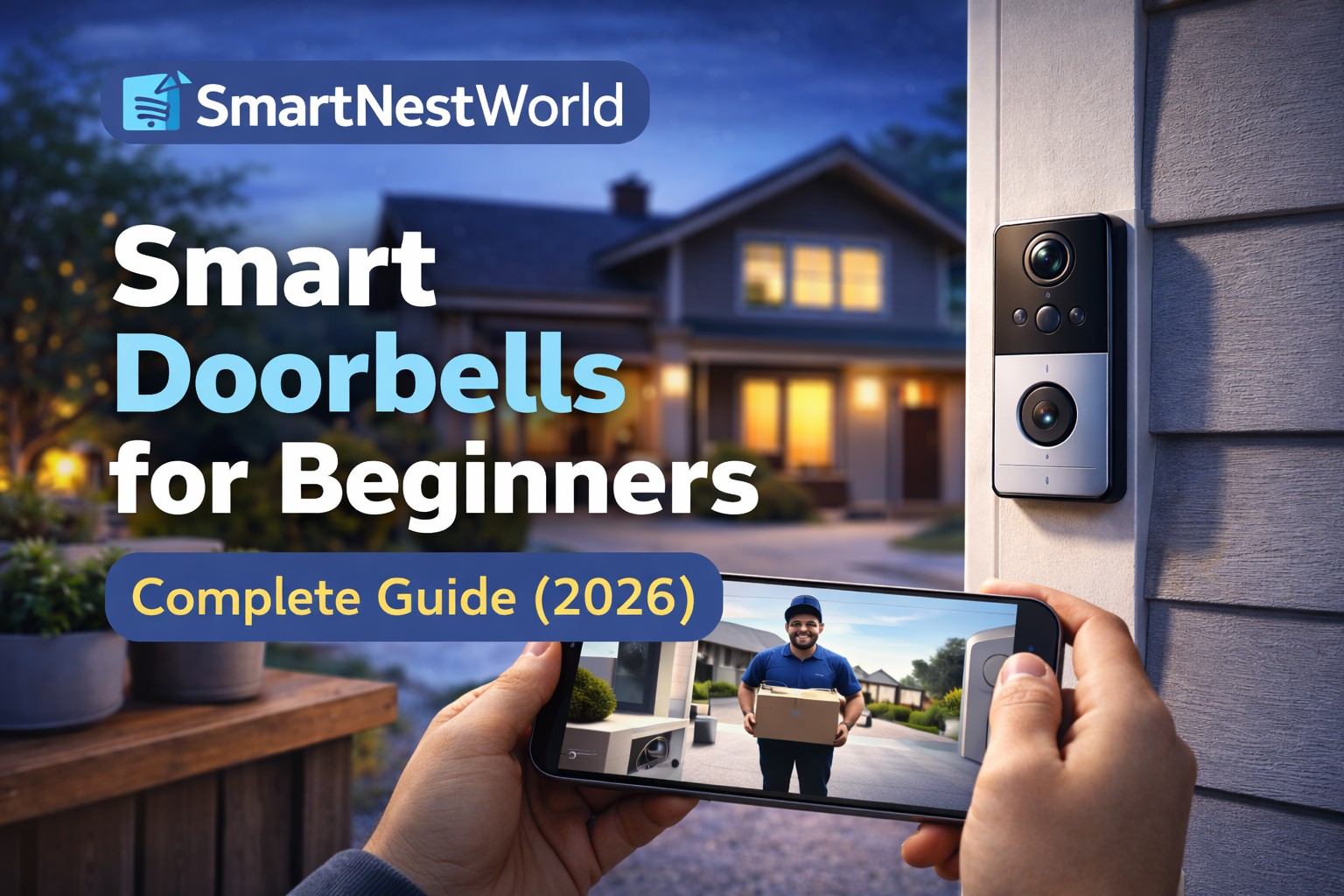Smart Doorbells for Beginners (2026 Guide): Everything You Need to Know Before Buying Smart Doorbells for Beginners