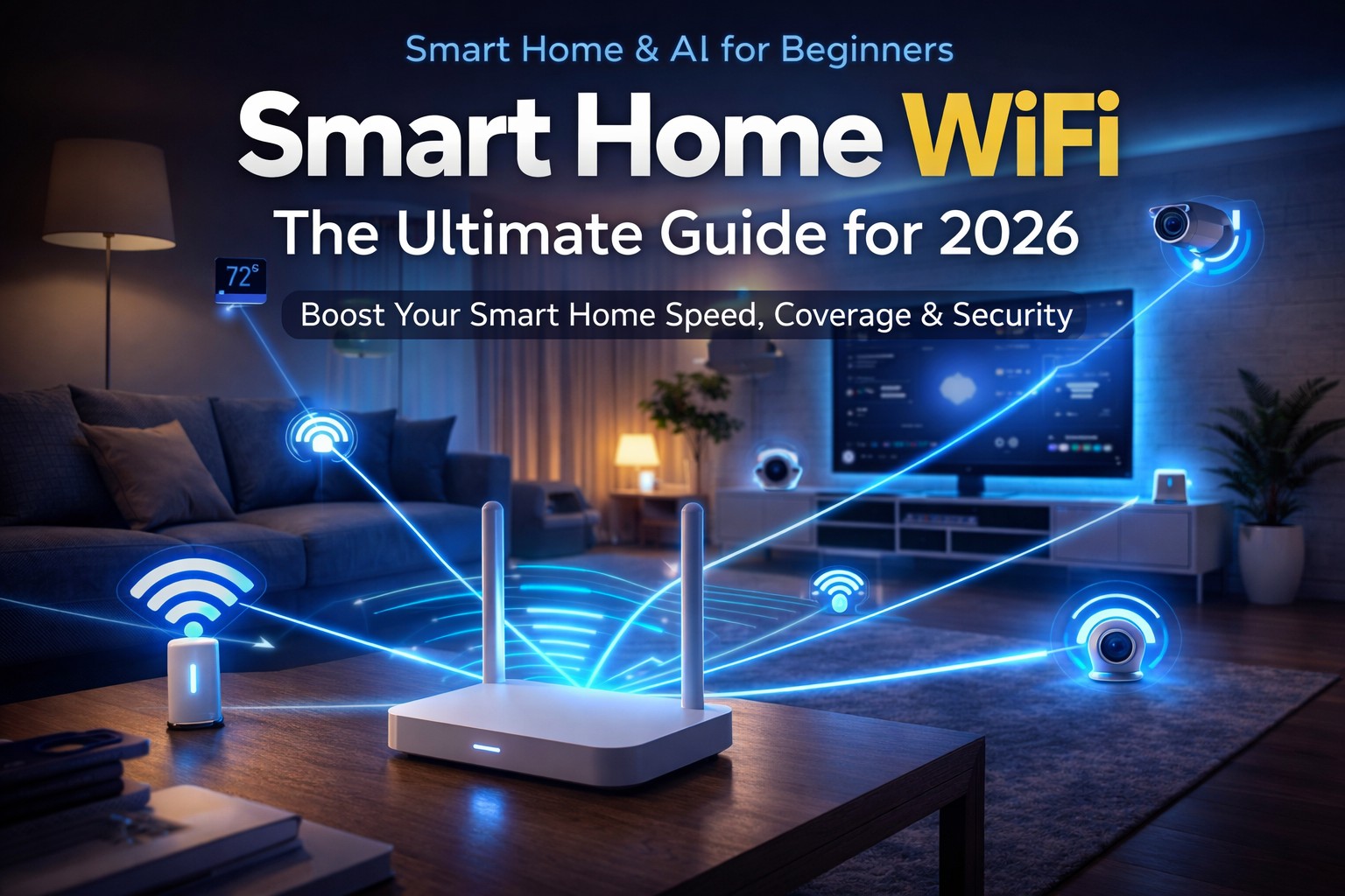 Smart Home WiFi Setup Guide for Beginners: Fast, Secure & Reliable Network in 2026 smart home wifi
