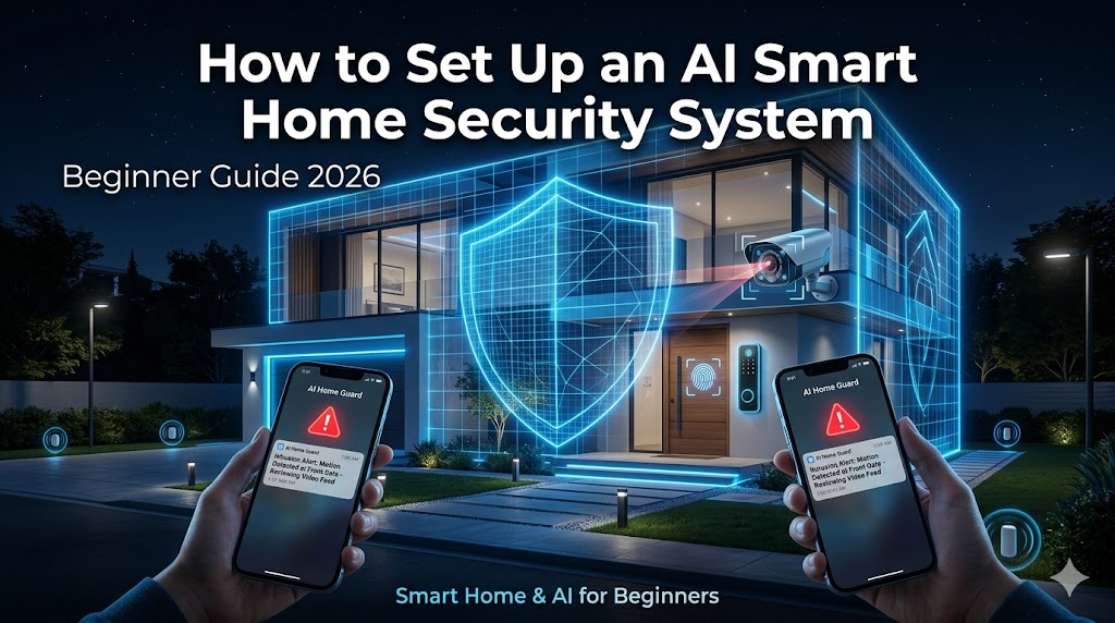 How to Set Up an AI Smart Home Security System (Beginner Guide 2026) AI smart home security